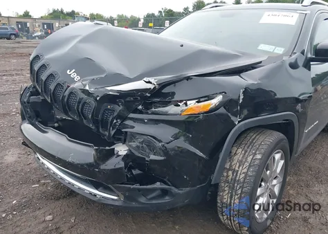 2016 Jeep Cherokee Limited from USA, damaged, VIN 1C4PJMDB3GW162355